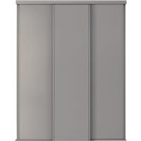 Spacepro Shaker 3 Door Sliding Wardrobe Kit Frame and Panel Door Kit (610mm) in Pebble
