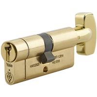 Yale 1 Star Euro Thumbturn Cylinder 40-40mm in Brass