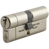 Yale 1 Star Euro Double Cylinder 50-50mm (1) in Nickel