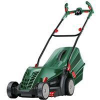 Bosch UniversalRotak 37cm Lawnmower 230V in Black/Green