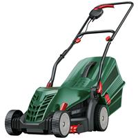 Bosch UniversalRotak 34cm Lawnmower 230V in Black/Green
