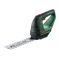 Bosch AdvancedShear 18V 10cm Cordless Shear Trimmer 1 x 2.0Ah in Black/Green