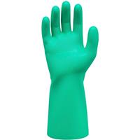 Showa 732 Nitrile Chemical Glove Large in Green