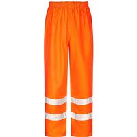 KeepSAFE Hi Vis Trousers Large in Orange