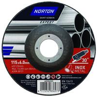 Norton Grinding Disc 115 x 6.0 x 22.23mm Metal Steel