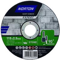 Norton Stone Cutting Disc 115 x 2.5 x 22.23mm Iron
