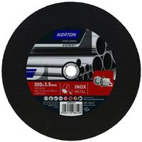 Norton Metal Cutting Disc 300 x 3.5 x 20.0mm in Black Steel