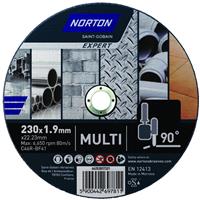 Norton Multi Material Cutting Disc 230 x 1.9 x 22.23mm Steel