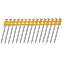 DeWalt Standard Concrete Nails 2.6 x 45mm (510pc) in Silver Plastic