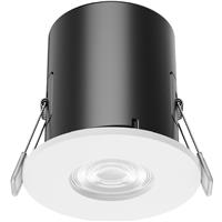 Wessex Electrical IP65 Fixed Fire Rated Downlight GU10 in white Steel