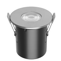Wessex Electrical IP65 Fixed Fire Rated Downlight GU10 Satin Chrome Steel