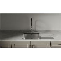 Mariz Surface R25 Super Sink Module LB Worktop 3050 x 640 x 12mm in Light Concrete