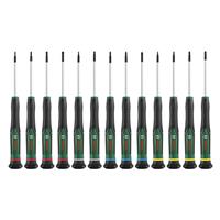 Bosch Precision Screwdriver Set 13 Piece in Black/Green Steel