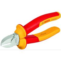 Bosch Professional VDE Diagonal Side Cutter 160mm in Red/Yellow Steel