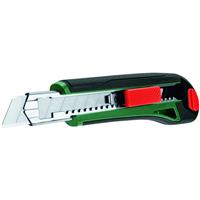 Bosch Snap Off Knife in Black/Green/Silver Steel