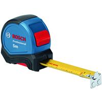 Bosch Professional Tape Measure 5m in Black/Blue/Yellow Aluminium