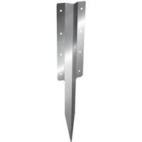 A Perry SleeperSecure No.4716/S Double Sleeper Support Spike Straight Stainless Steel in Silver