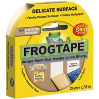 Frogtape Delicate Surface Masking Tape 24mm x 55m in Yellow
