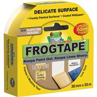 Frogtape Delicate Surface Masking Tape 36mm x 55m in Yellow