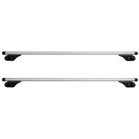 Streetwize Accessories Streetwize Heavy Duty Aluminium Roof Bars 135cm (Pair) in Silver