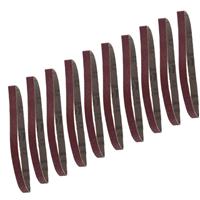 DeWalt Band File Sanding Belts 13 x 457mm 40 Grit (10 Pack) in Red Plastic