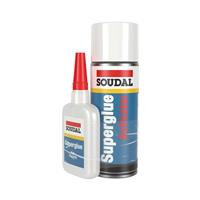 Soudal Pro Mitre Kit 100g + 400ml in Clear