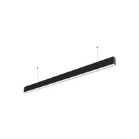 V-TAC LED Linear Hanging Light 40W 3700lm 4ft CCT in Black Aluminium