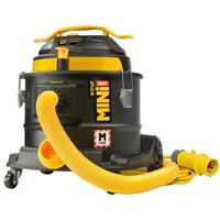 V-TUF Mini M-Class HSV 15L Dust Extractor 110V in Black/Yellow