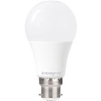Integral LED GLS Light Bulb Dusk To Dawn Sensor B22 470lm 4.8W 2700K Frosted in White