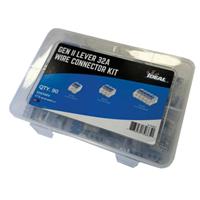 Ideal Industries Lever Connectors 32A 4mm (90 Pack) in Blue