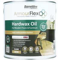 Barrettine Armourflex Hard Wax Oil 2.5L Satin in Clear