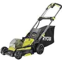 Ryobi One+ 18V 40cm Cordless Brushless Lawnmower Body Only in Green