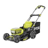 Ryobi One+ 18V 46cm Cordless Brushless Lawnmower Body Only in Black/Green