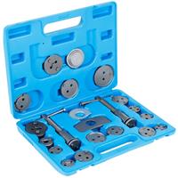 Streetwize Accessories Streetwize Brake Wind-Back Tool Set 21 Piece Carbon Steel