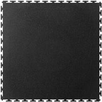 Ecotile E500/7mm T-Joint Interlocking Industrial Floor Tiles (1m2) (4 pack) in Black