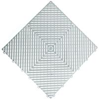 Swisstrax Ribtrax Pro Vented Modular Floor Tiles 4m (25 Pack) in Pearl Silver