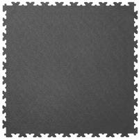 Garage Floor Tile Company X Joint Interlocking Floor Tiles (1m2) X500/7 (4 pack) in Graphite Rubber