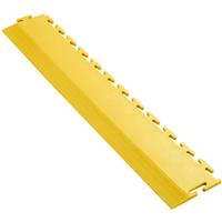 Ecotile E500/7mm Interlocking Edge Ramp ( 7mm ) in Yellow