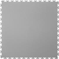 Ecotile E500/7mm T-Joint Interlocking Industrial Floor Tiles (1m2) (4 pack) in Light Grey