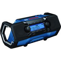 Bosch Professional 18V GPB 18V-3 SC Bluetooth Speaker and DAB+ / FM Radio Body Only in Black/Blue