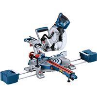 Bosch Professional GCM 305-216 D Mitre Saw 230V in Blue/Silver