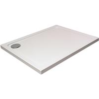 Nuie Hydro45 Low Profile Shower Tray 1200 x 800mm in White Acrylic