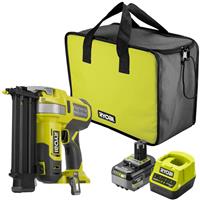 Ryobi 18V ONE+ R18GN18-140S Cordless 18 Gauge Nailer 1 x 4.0Ah