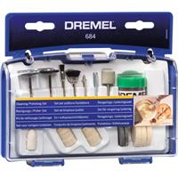 Dremel Cleaning & Polishing Accessory Set 684 (20 Piece) Plastic