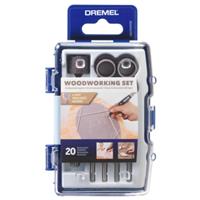 Dremel Woodworking Accessory Set 681 (20 Piece)