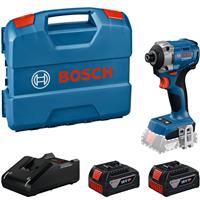 Bosch Professional 18V GDR 18V-215 Impact Driver 2 x 5.0Ah in Black/Blue