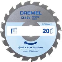 Dremel Blueprint Wood Saw Blade 85 x 15mm 20T