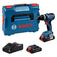 Bosch Professional Pro CORE 18V GSB 18V-65 Combi Drill 2 x 4.0Ah in Blue Plastic