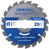Dremel Blueprint Multi-Material Saw Blade 85 x 15mm 20T Plastic