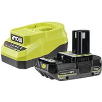 Ryobi 18V ONE+ Lithium+ Battery & Compact Charger Kit 2.0Ah